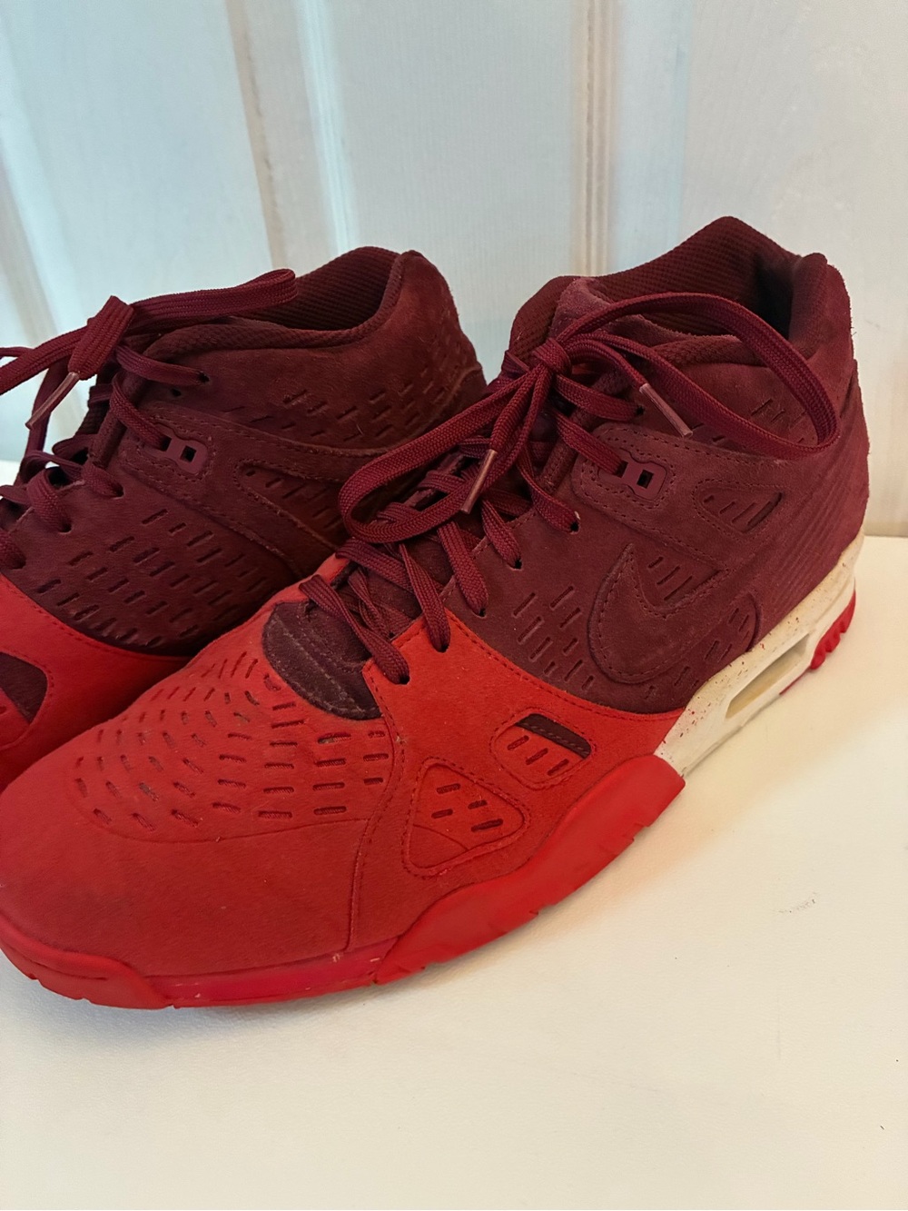 Nike Air Trainer 3 LE Team Red 815758-600 Men's Size 15 Basketball Streetwear
